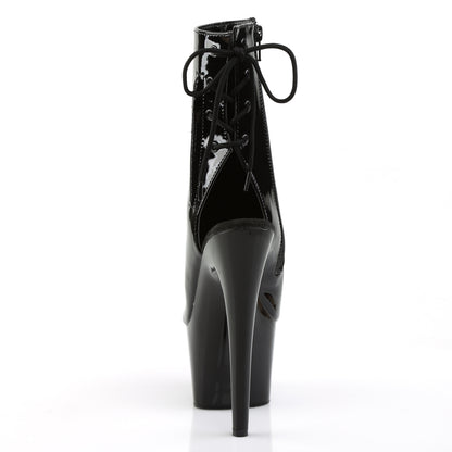 Pleaser Bottines pour femmes ADORE-1018 BLK PAT / BLK