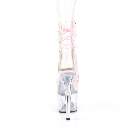 Pleaser  Ankle Boots ADORE-1018C-2 Clr TPU-B. Pink/Clr