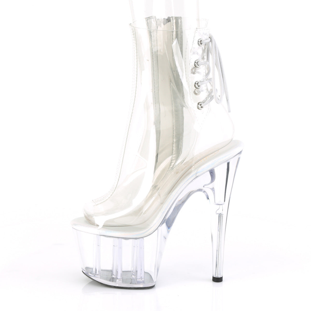 Pleaser Womens Ankle Boots ADORE-1018C Clr/Clr
