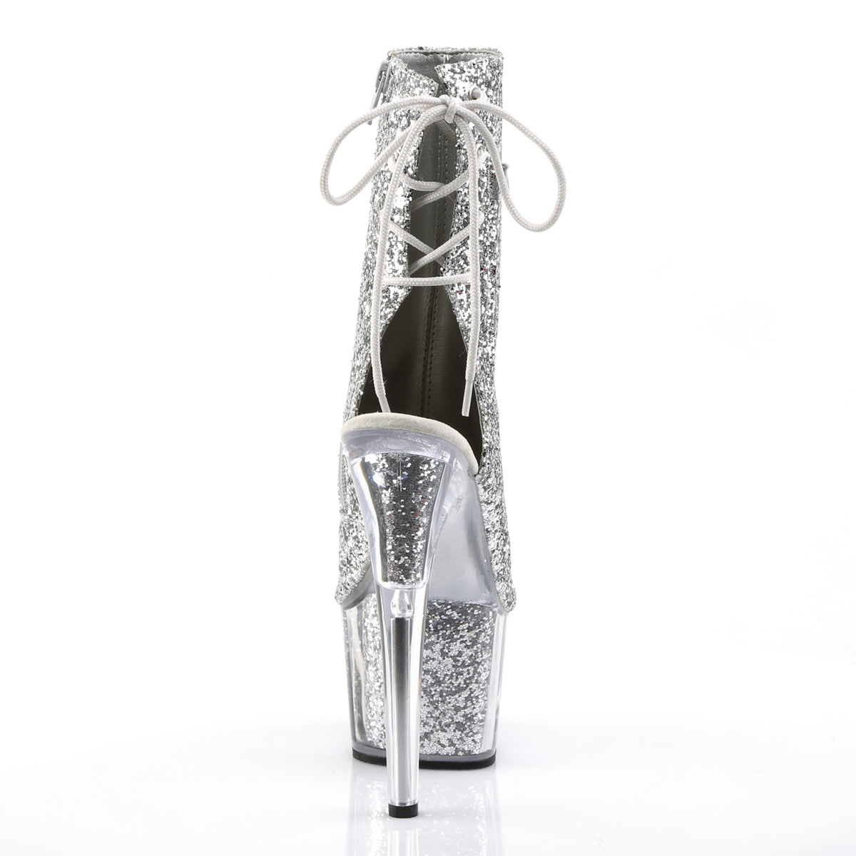 Pleaser Bottines pour femmes ADORE-1018g SLV Glitter / SLV Glitter