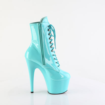 Pleaser Women's Platform Shoes ADORE-1020 Aqua Pat/Aqua