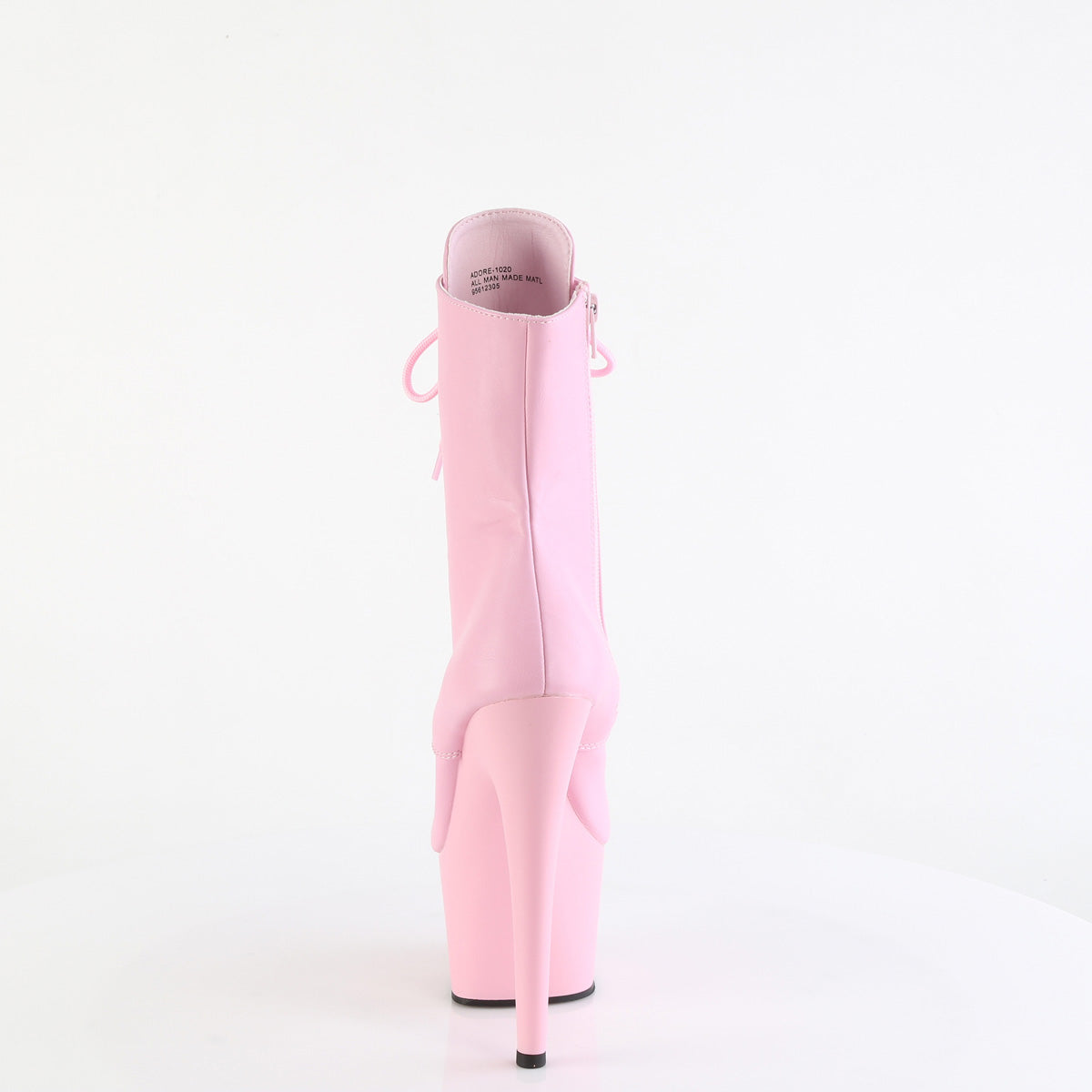 Pleaser   ADORE-1020 B. fausse en cuir rose / b. Rose mat