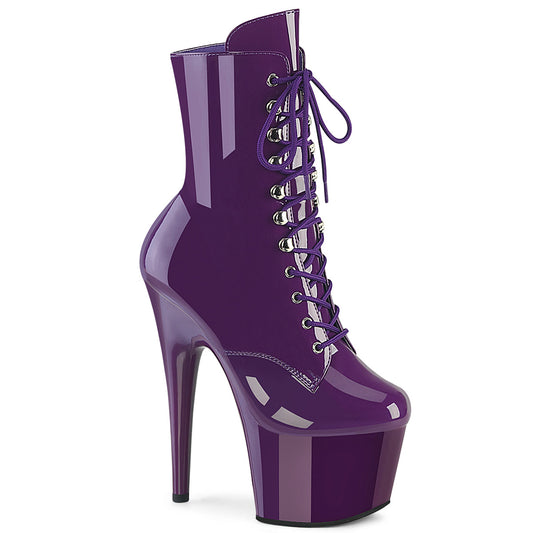 Pleaser Women's Platform Shoes ADORE-1020 Purple Pat/Purple