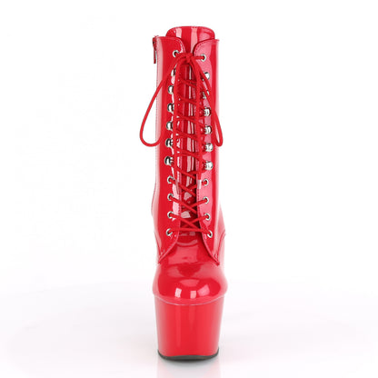 Pleaser Bottines pour femmes ADORE-1020 Pat rouge / rouge