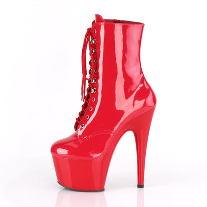 Pleaser Bottines pour femmes ADORE-1020 Pat rouge / rouge