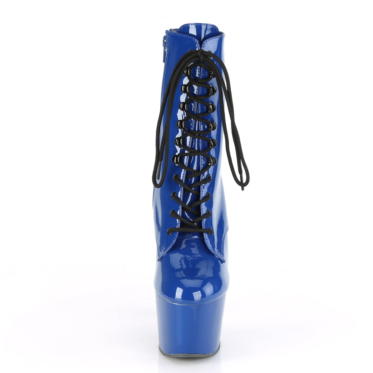 Pleaser Bottines pour femmes ADORE-1020 Royal Blue Pat / bleu royal