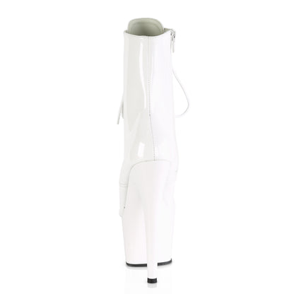 Pleaser Bottines pour femmes ADORE-1020 wht pat / wht