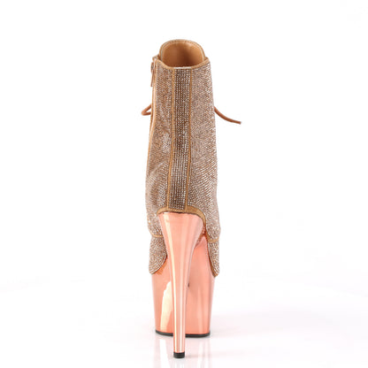 Pleaser  Bottines ADORE-1020CRS rose or rs / rose or chrome