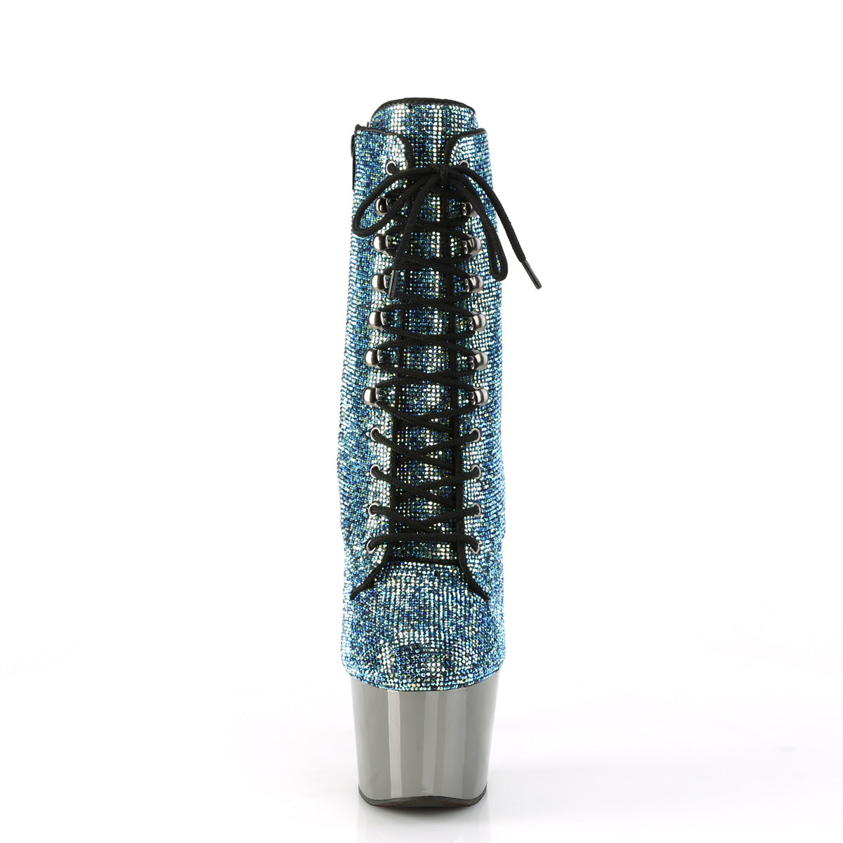 Pleaser  Bottines ADORE-1020CLRS Turquoise Multi RS / Ensan Chrome