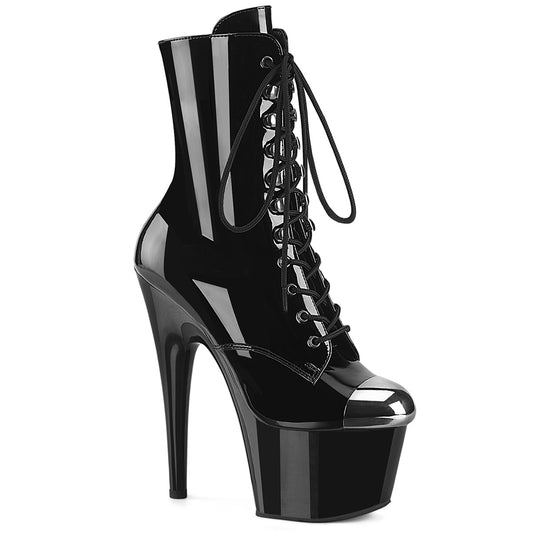Pleaser Women's Platform Shoes ADORE-1020ESC Blk Pat/Blk