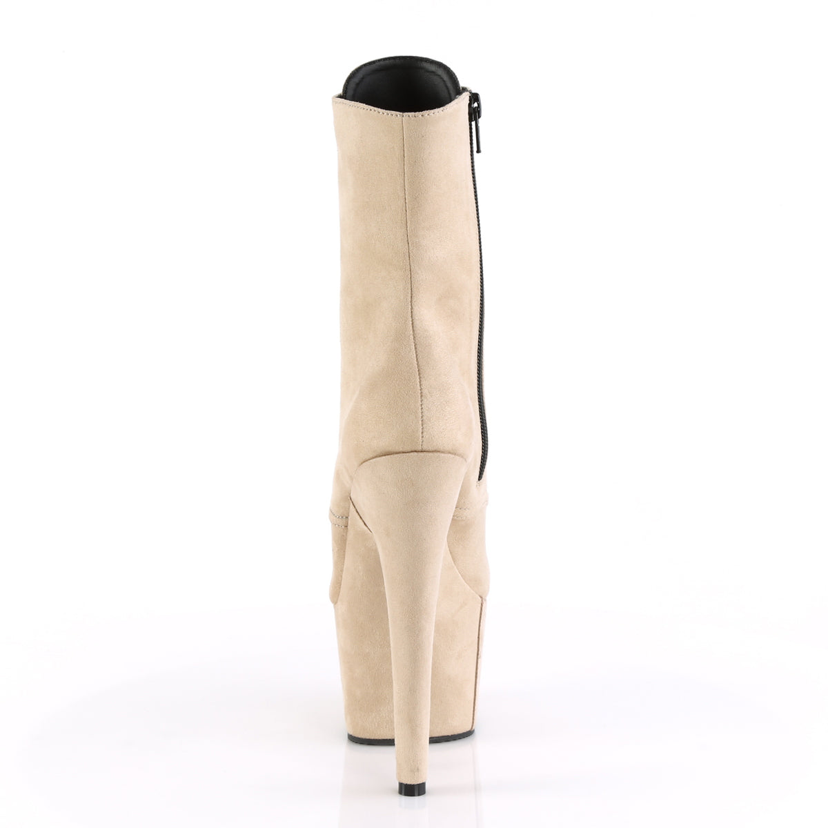 Pleaser Bottines pour femmes ADORE-1020FS Beige Faux Suisse / beige Faux daim