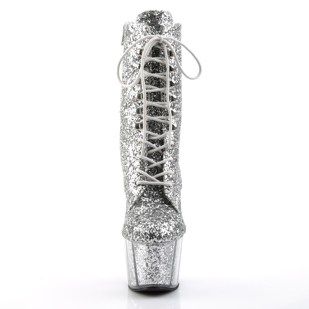 Pleaser Bottines pour femmes ADORE-1020g SLV Glitter / SLV Glitter
