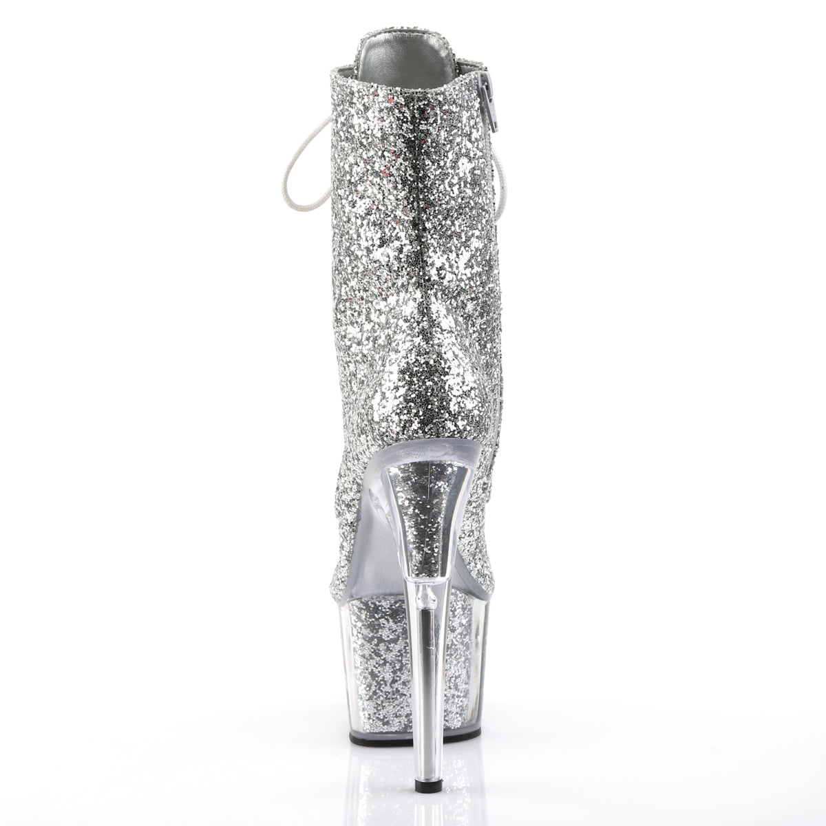 Pleaser Bottines pour femmes ADORE-1020g SLV Glitter / SLV Glitter