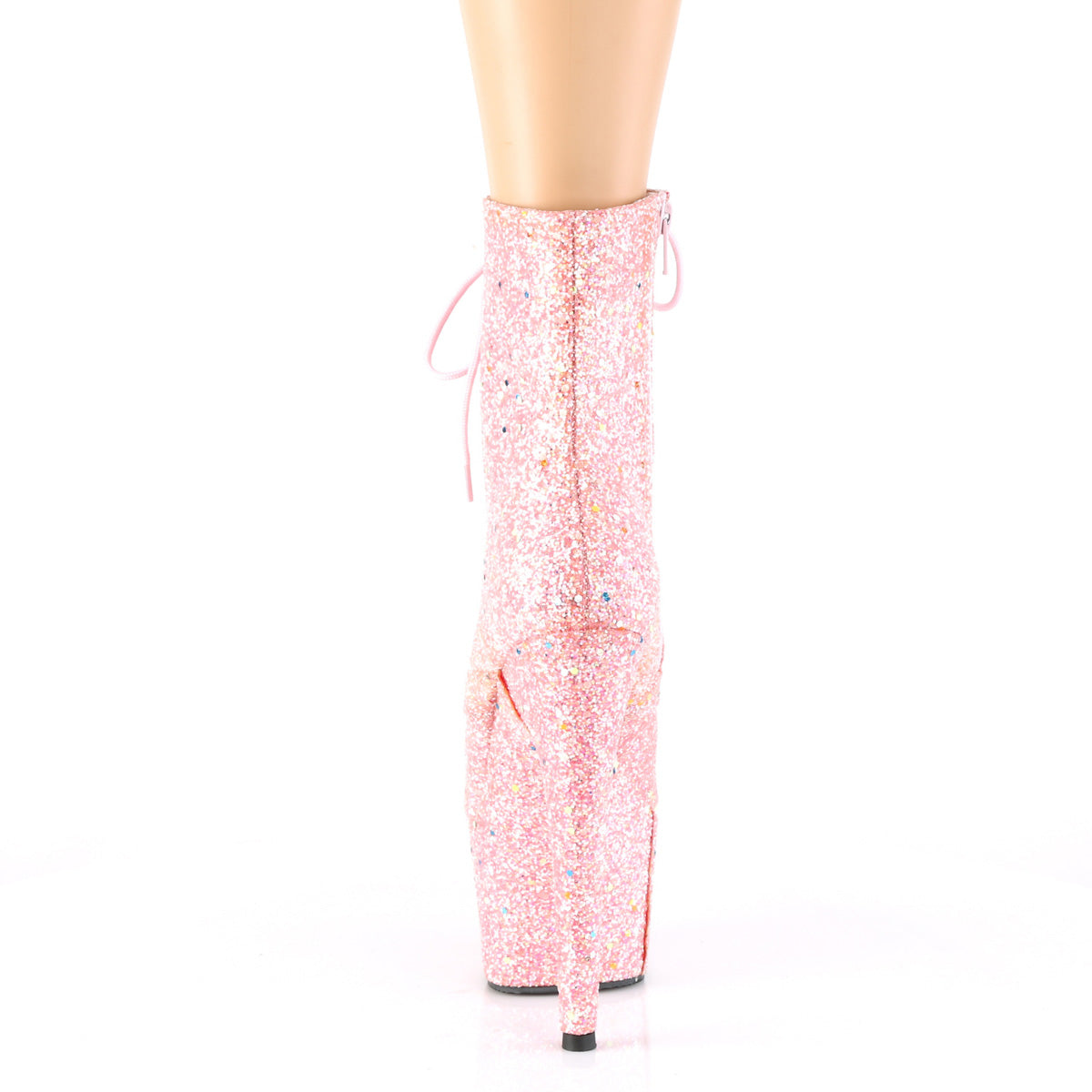 Pleaser Bottines pour femmes ADORE-1020GDLG Rose Multi Glitter / Rose Multi Glitter