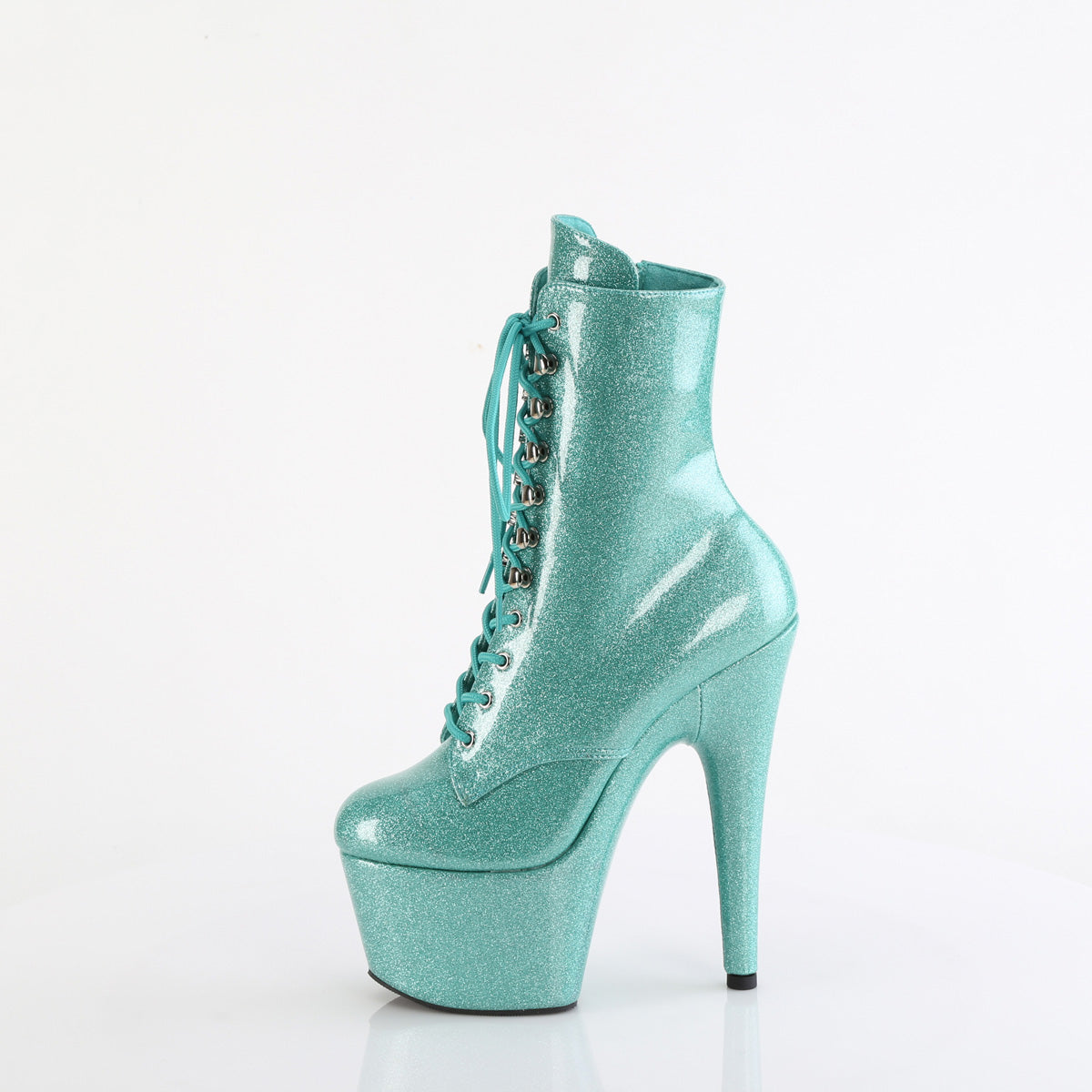 Pleaser   ADORE-1020GP Aqua Glitter Pat / M