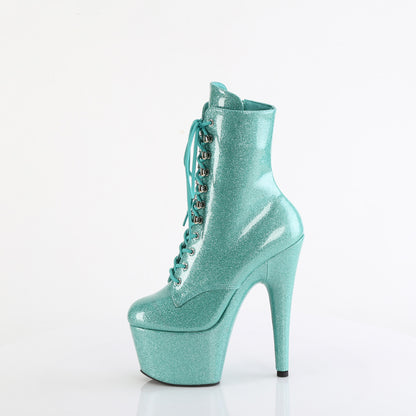 Pleaser   ADORE-1020GP Aqua Glitter Pat / M