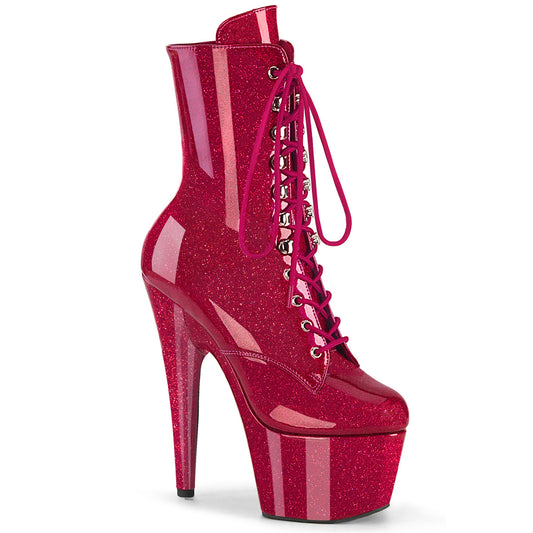 Pleaser   ADORE-1020gp Fuchsia Glitter Pat / M
