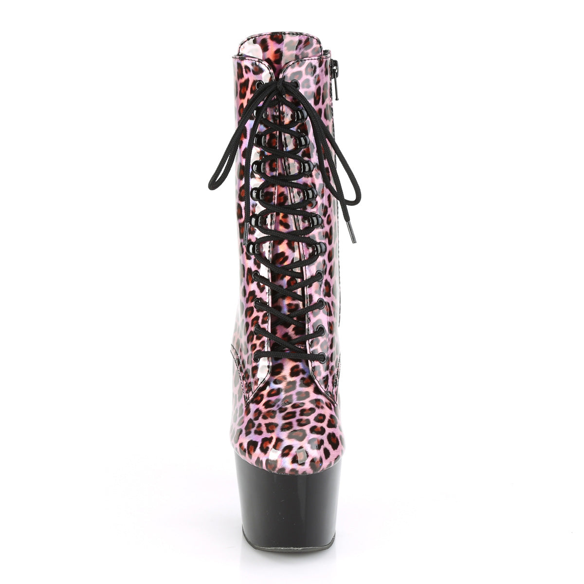 Pleaser Bottines pour femmes ADORE-1020LP hologramme rose / blk