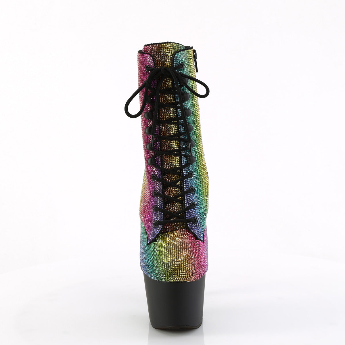 Pleaser  Bottines à la cheville ADORE- 1020 unités Rainbow RS / BLK mat