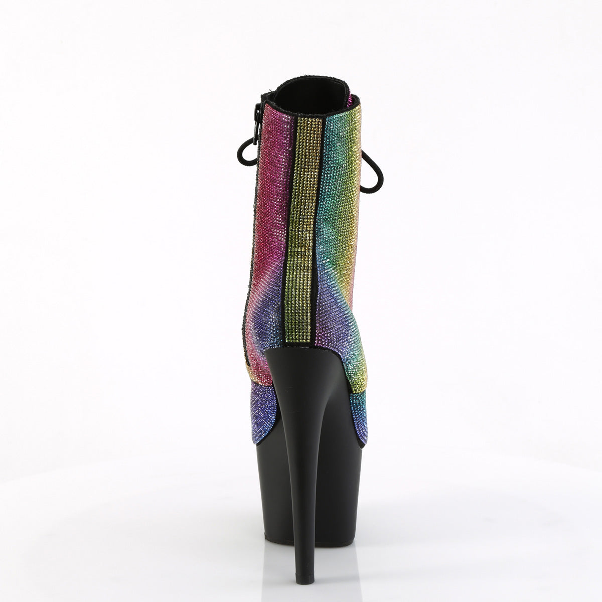 Pleaser  Bottines à la cheville ADORE- 1020 unités Rainbow RS / BLK mat