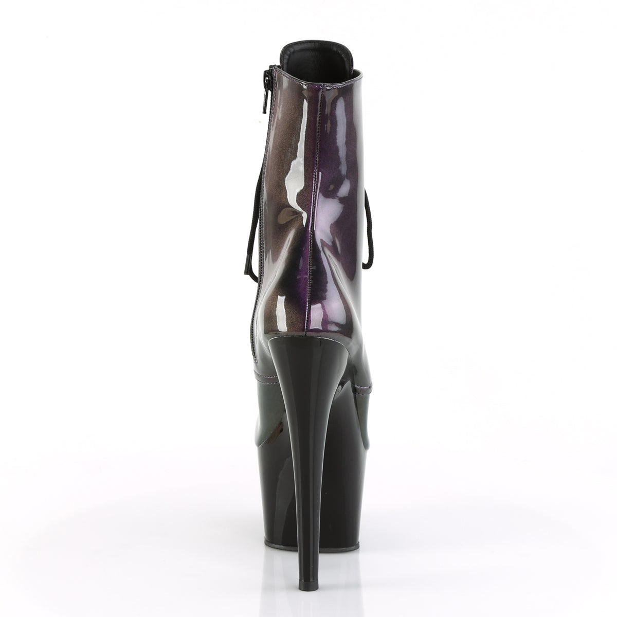 Pleaser Bottines pour femmes ADORE-1020shg violet-Olive/ Blk