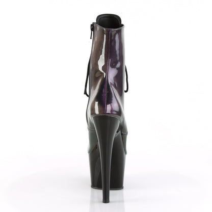 Pleaser Bottines pour femmes ADORE-1020shg violet-Olive/ Blk