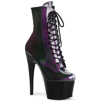 Pleaser Bottines pour femmes ADORE-1020shg violet-Olive/ Blk