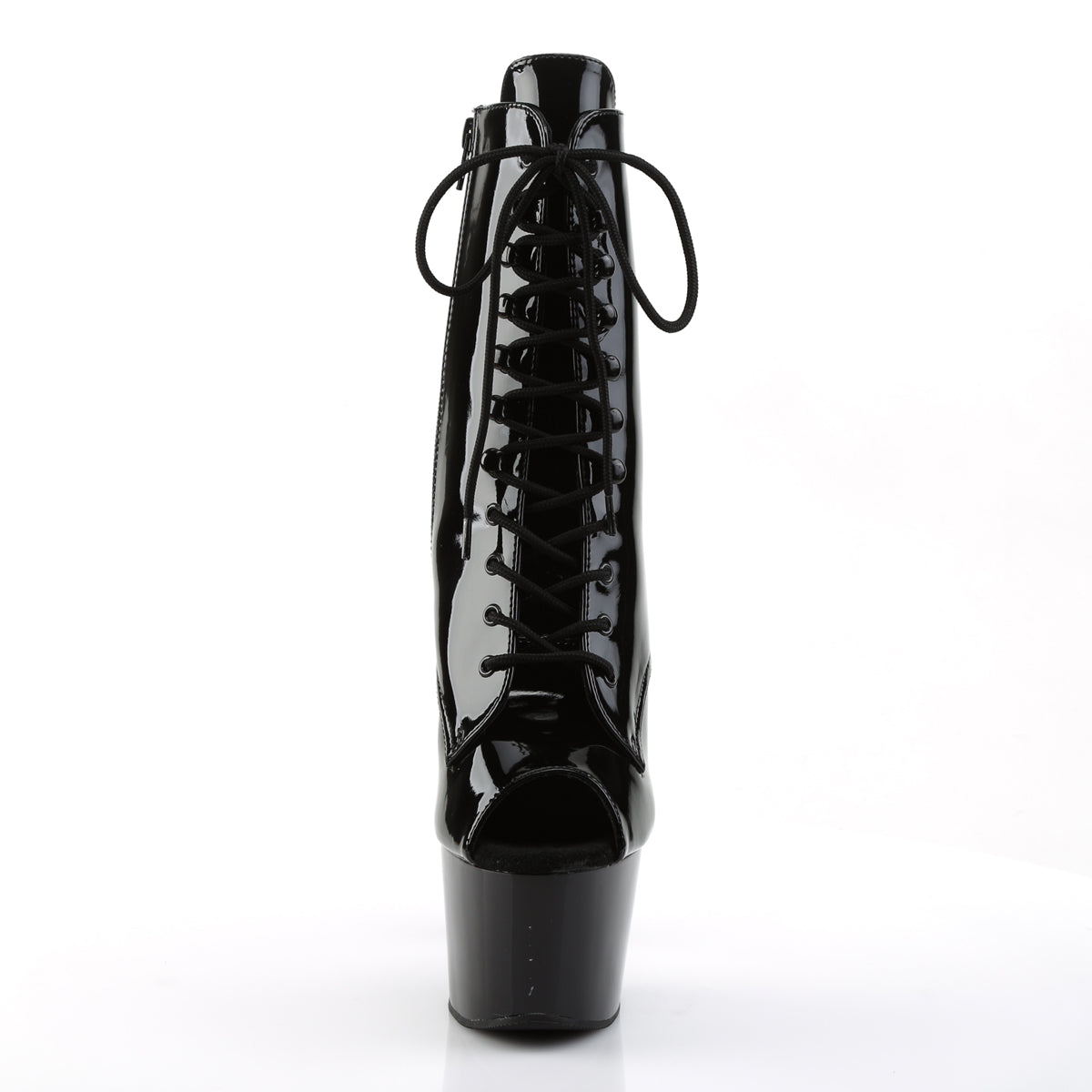 Pleaser Bottines pour femmes ADORE-1021 BLK PAT / BLK