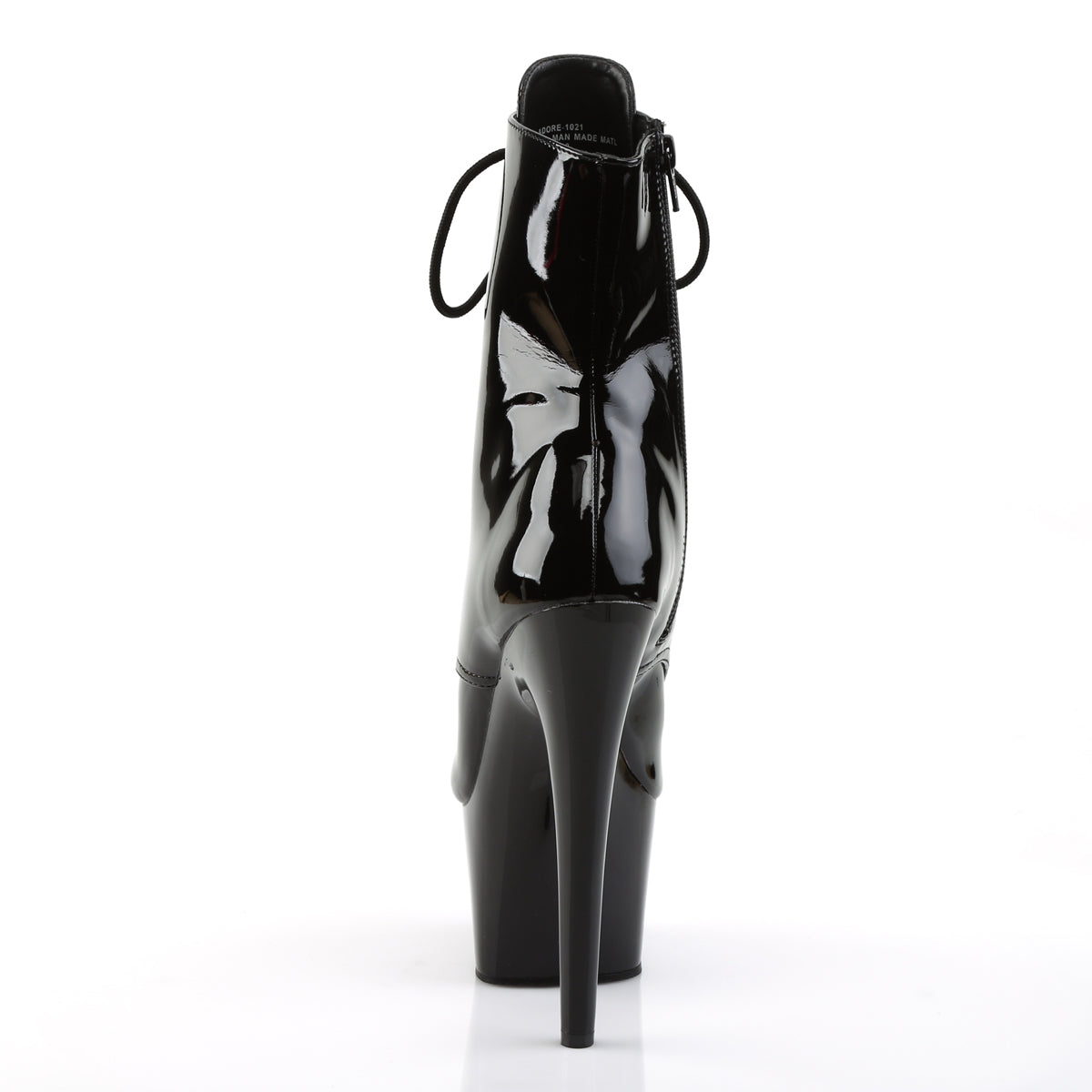 Pleaser Bottines pour femmes ADORE-1021 BLK PAT / BLK
