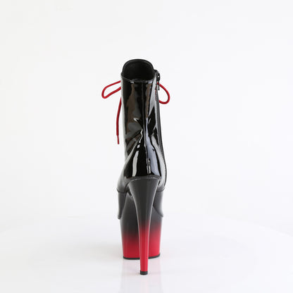 Pleaser   ADORE-1021BR-H Blk Pat/Blk-Red