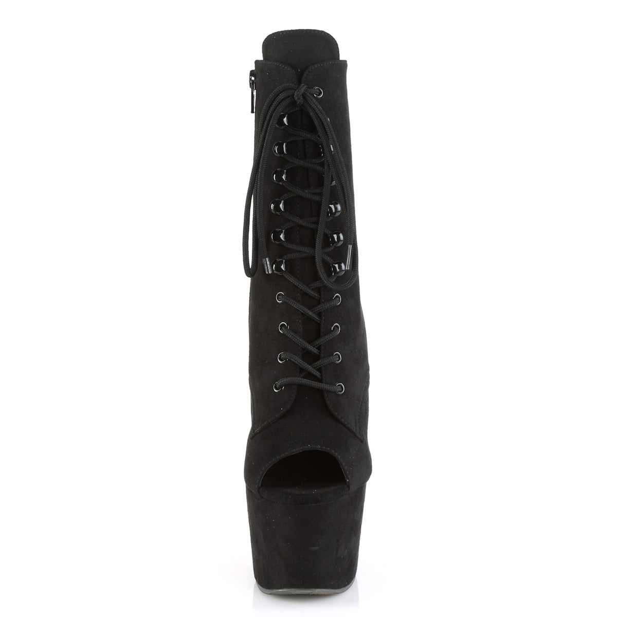 Pleaser Bottines pour femmes ADORE-1021FS BLK FAUX SUDE / BLK FAUX SUDE