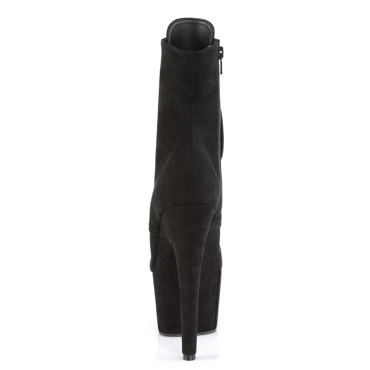 Pleaser Bottines pour femmes ADORE-1021FS BLK FAUX SUDE / BLK FAUX SUDE