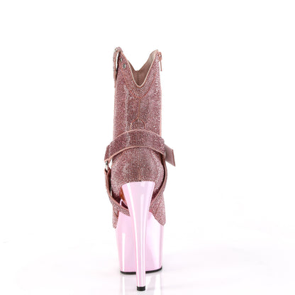 Pleaser  Bottines ADORE-1029Chrs B. Rose Rs / b. Chrome rose