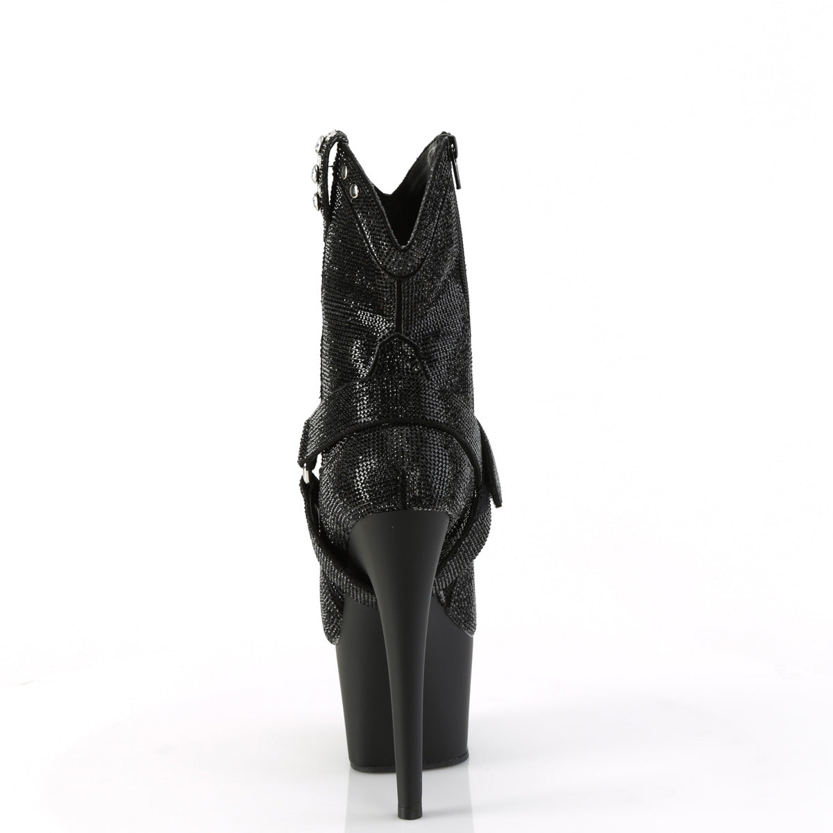 Pleaser  Bottines ADORE-1029rs BLK RS / BLK Matte