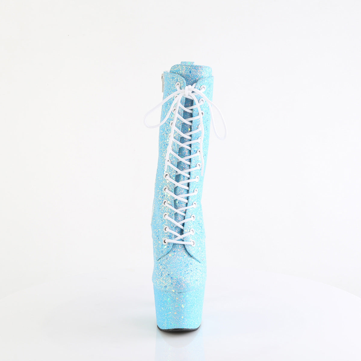 Pleaser   ADORE-1040-ig B. paillettes irisées bleues / m