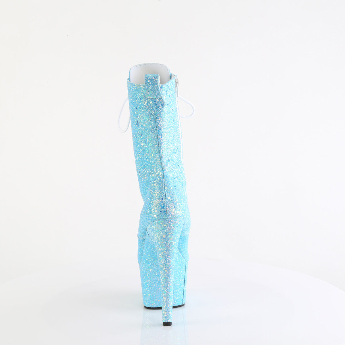 Pleaser   ADORE-1040-ig B. paillettes irisées bleues / m