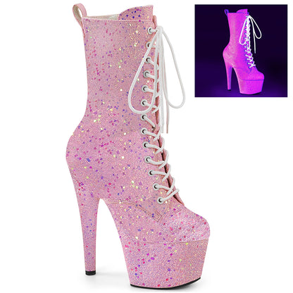 Pleaser   ADORE-1040-ig néon B. paillettes irisées roses / m