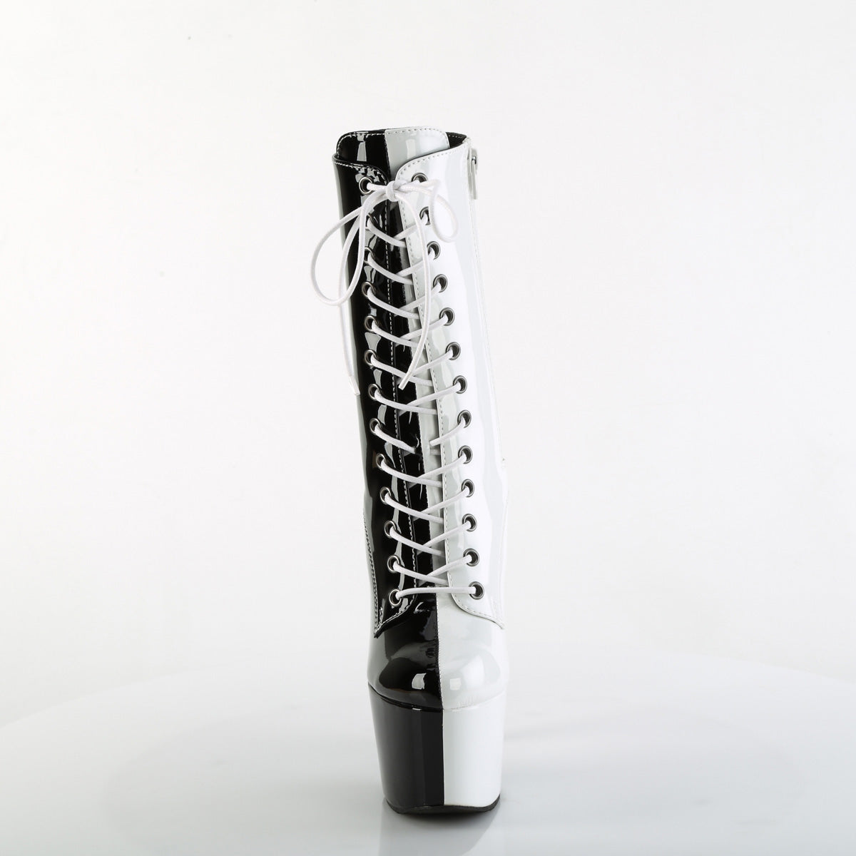 Pleaser   ADORE-1040tt blk-wht pat / blk-wht