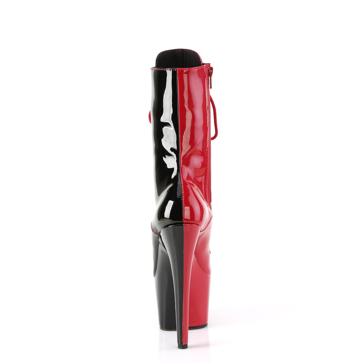 Pleaser   ADORE-1040TT Red-Blk Pat / Red-Blk