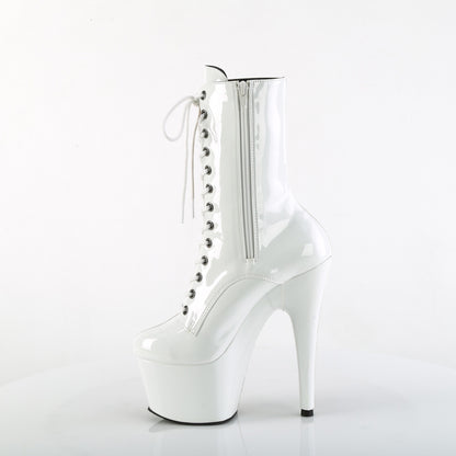 Pleaser   ADORE-1040tt taupe-wht pat / taupe-wht