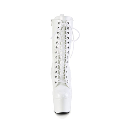 Pleaser   ADORE-1040wr-hg wht holo pat / m