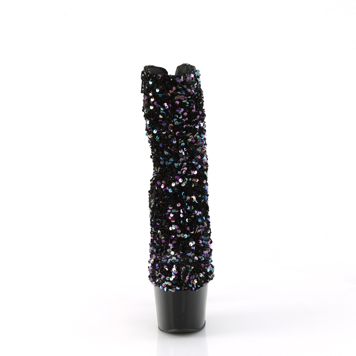 Pleaser   ADORE-1042SQ BLK Multi Sequins / BLK