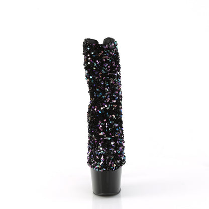 Pleaser   ADORE-1042SQ BLK Multi Sequins / BLK