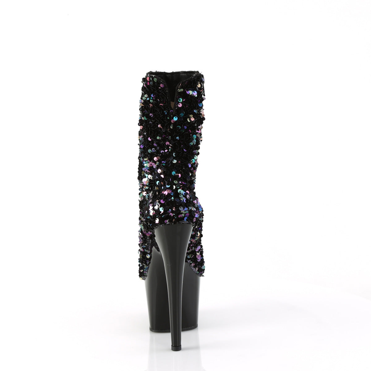 Pleaser   ADORE-1042SQ BLK Multi Sequins / BLK