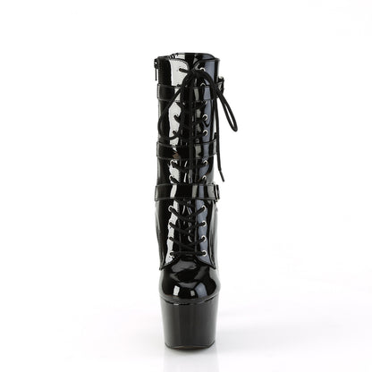 Pleaser   ADORE-1043 BLK PAT / BLK PAT