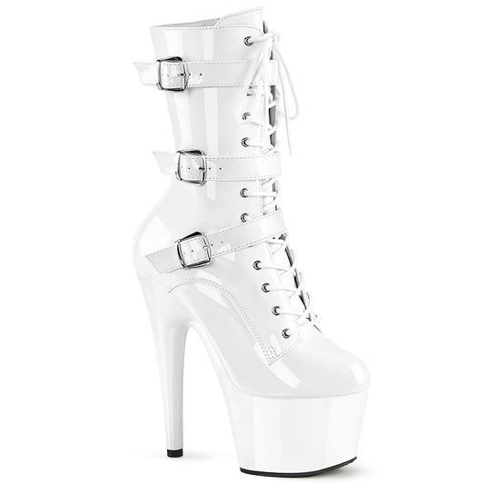 Pleaser   ADORE-1043 wht pat / wht pat