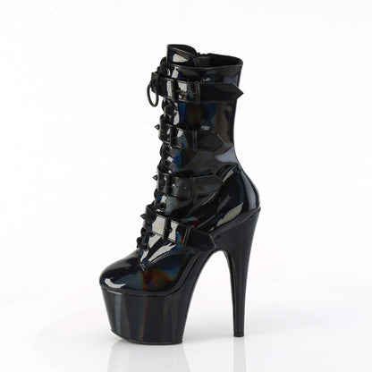 Pleaser   ADORE-1046 BLK HOLO PAT / MATCHING
