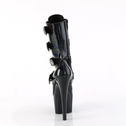 Pleaser   ADORE-1046 BLK HOLO PAT / MATCHING