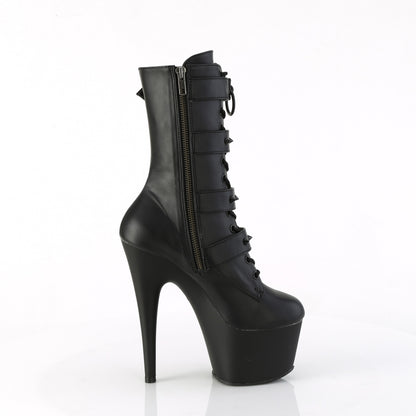 Pleaser   ADORE-1046 Blk faux cuir / blk matte