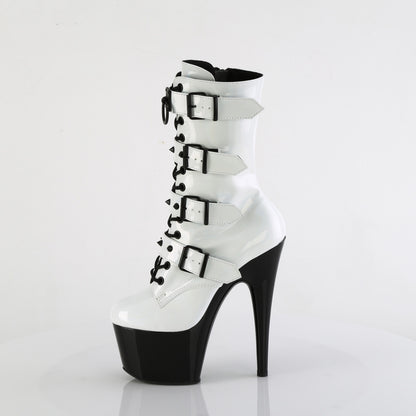 Pleaser   ADORE-1046tt wht holo pat / blk